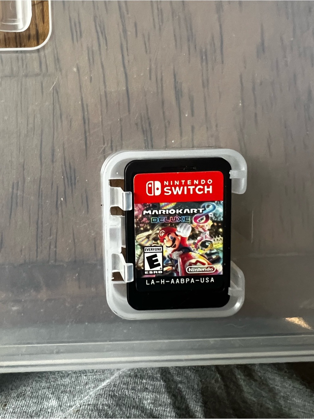 Nintendo Switch Mario Kart 8 Deluxe Game Card (Black/Red)